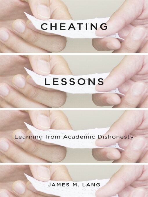 Title details for Cheating Lessons by James M. Lang - Available